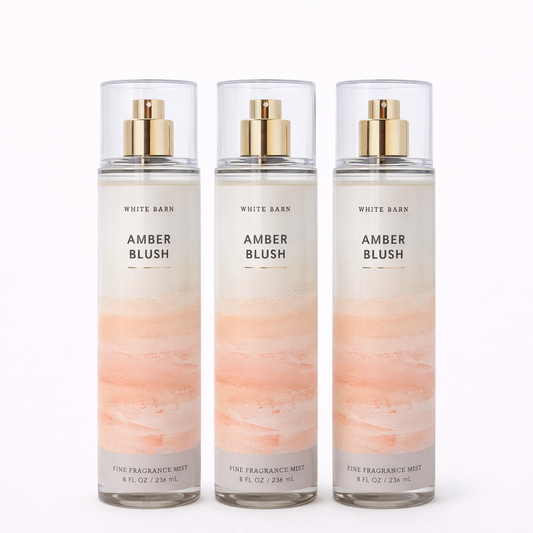 Amber Blush Fragrance Mist 8 Fl Oz / 236 Ml / 236 Ml (Pack Of 3)