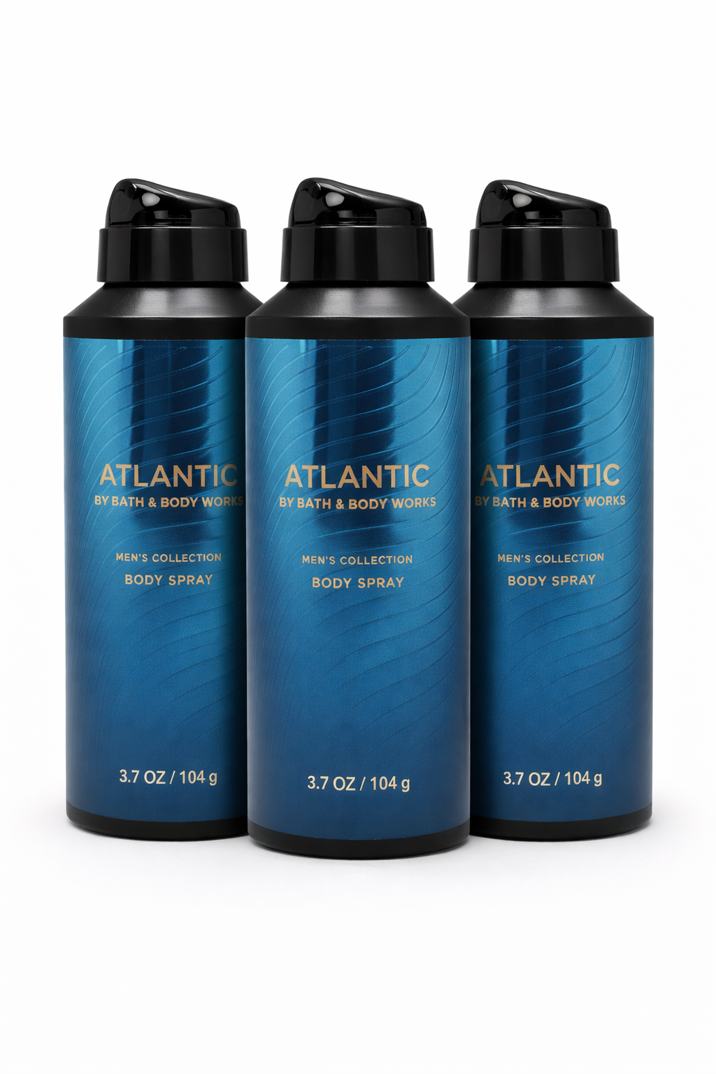 Atlantic Men's Body Spray 3 Pack | Long-Lasting Fragrance