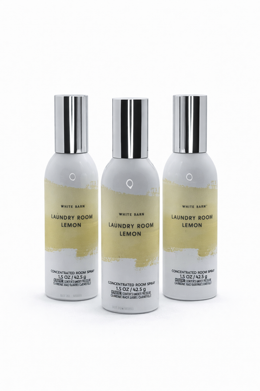Laundry Room Lemon Room Spray 3 Room Spray 3 Pack | Home Fragrance 1.5 Oz / 42.5 G