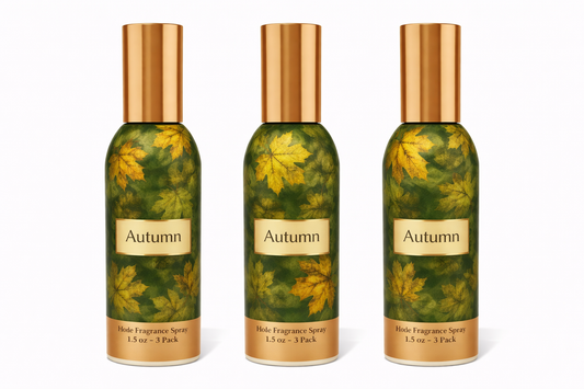 Autumn Room Spray 3-Pack | Long-Lasting Home Fragrance
