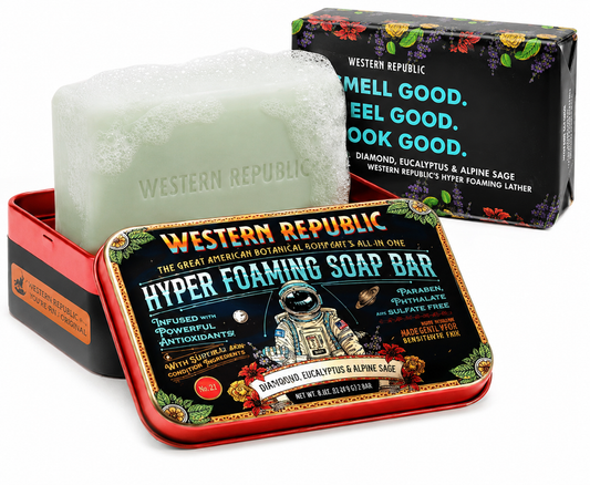 Western Republic Birchwood, Eucalyptus & Sage Soap 2-Pack