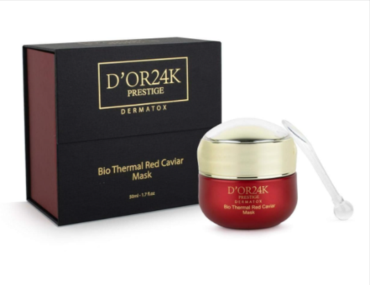 D’OR24K Bio Thermal Caviar Mask – Luxury Hydrating & Firming Treatment