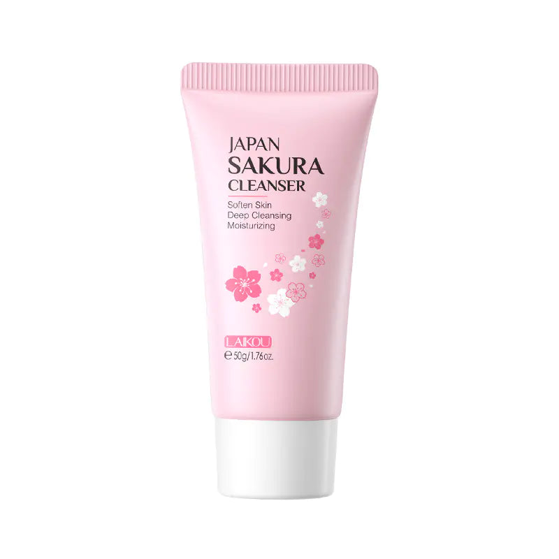 Sakura Hydrating Facial Cleanser – Cherry Blossom Glow Face Wash (50g)