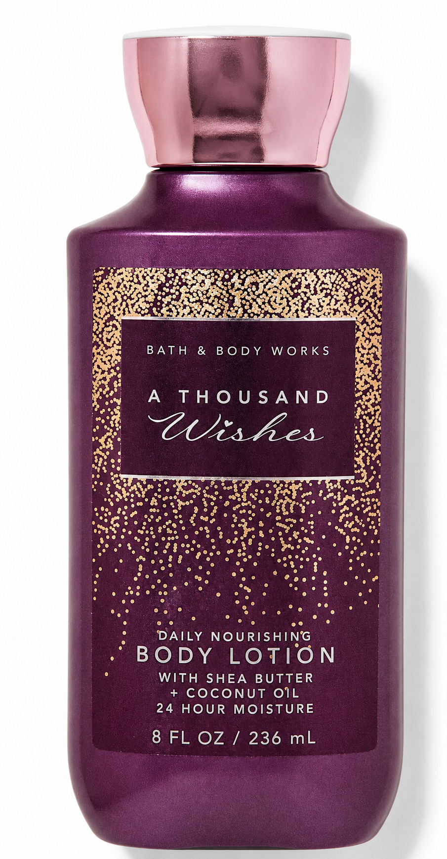 Bath & Body Works A THOUSAND WISHES Daily Nourishing Body Lotion 8 oz with Shea Butter & Coconut Oil moisturizing body lotion