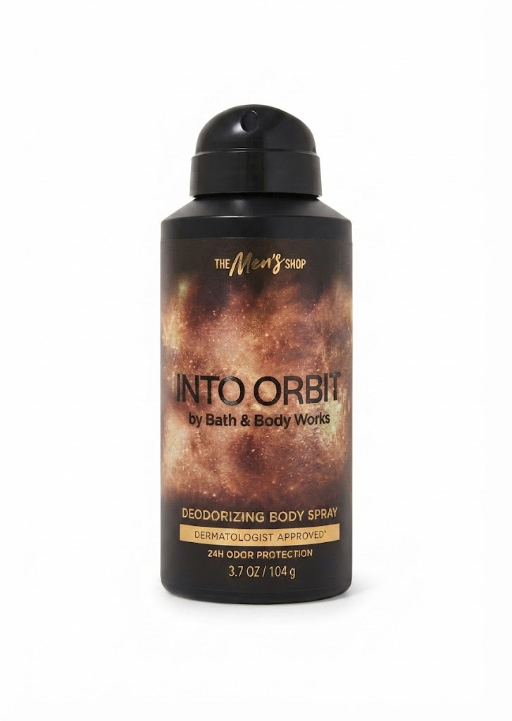 Bath & Body Works INTO ORBIT deodorizing men’s body spray 