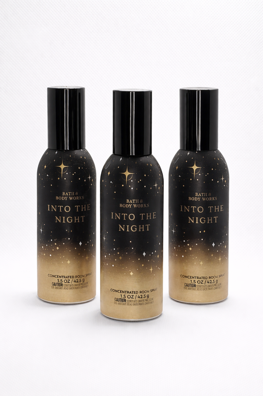 INTO THE NIGHT Bath & Body Works Room Spray 3-Pack – 1.5 oz Each | My Wrinkles Gone