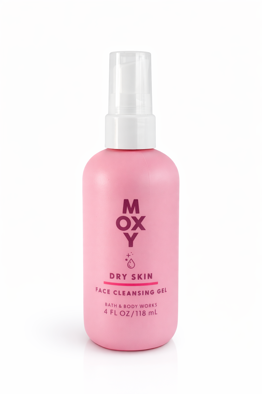 Bath and Body Works Moxy facial cleanser pink bottle gentle face cleanser daily skincare clean smooth skin MWG