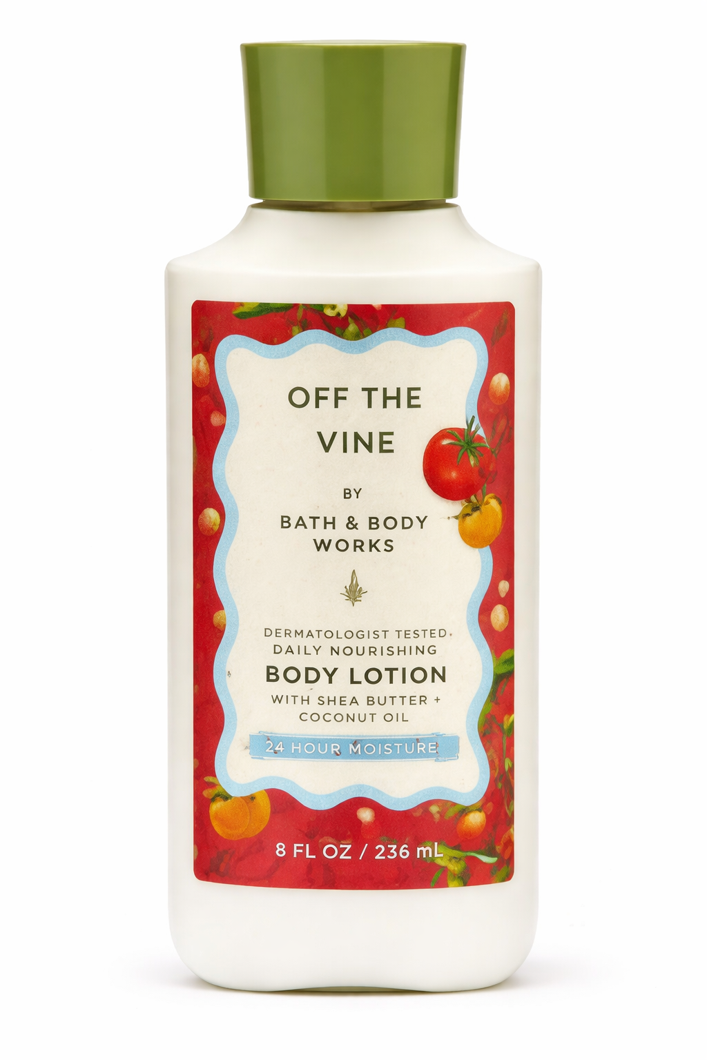 Bath & Body Works OFF THE VINE Body Lotion 8 oz daily nourishing moisturizer with shea butter and coconut oil hydrating body care for soft glowing skin women | My Wrinkles Gone