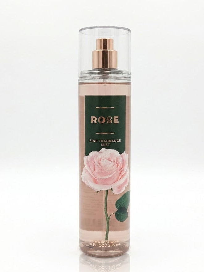Bath & Body Works ROSE Fine Fragrance Mist 8 oz with a fresh floral rose scent for everyday wear