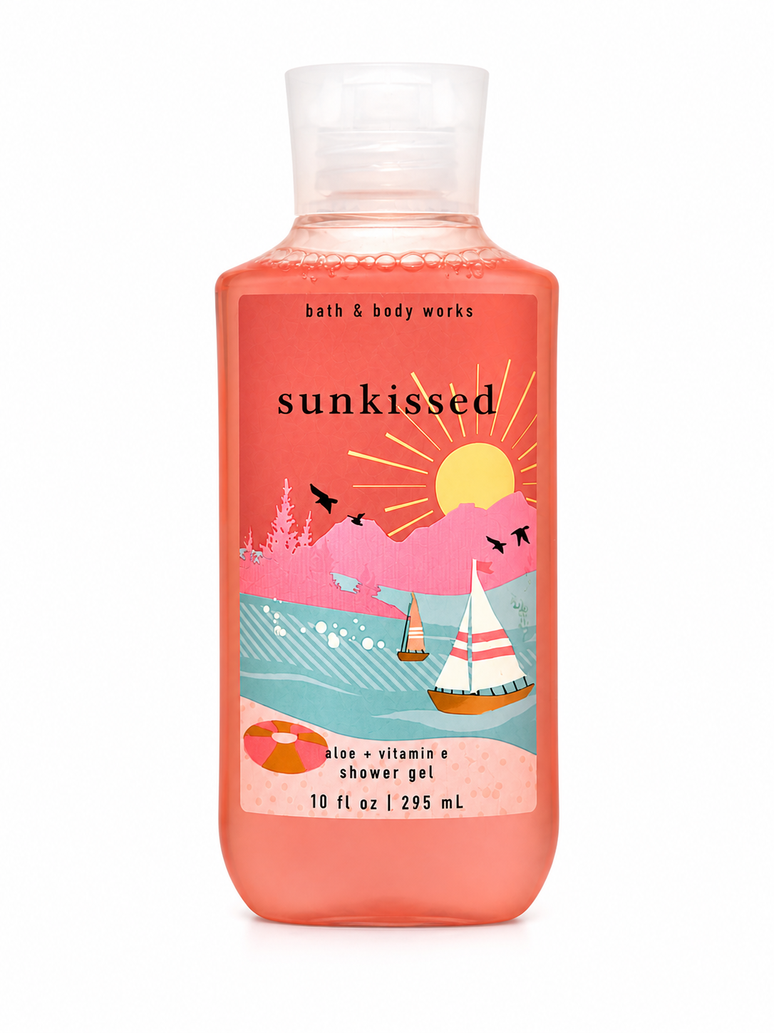 Bath & Body Works SUNKISSED shower gel 10 oz retired summer scented body wash women