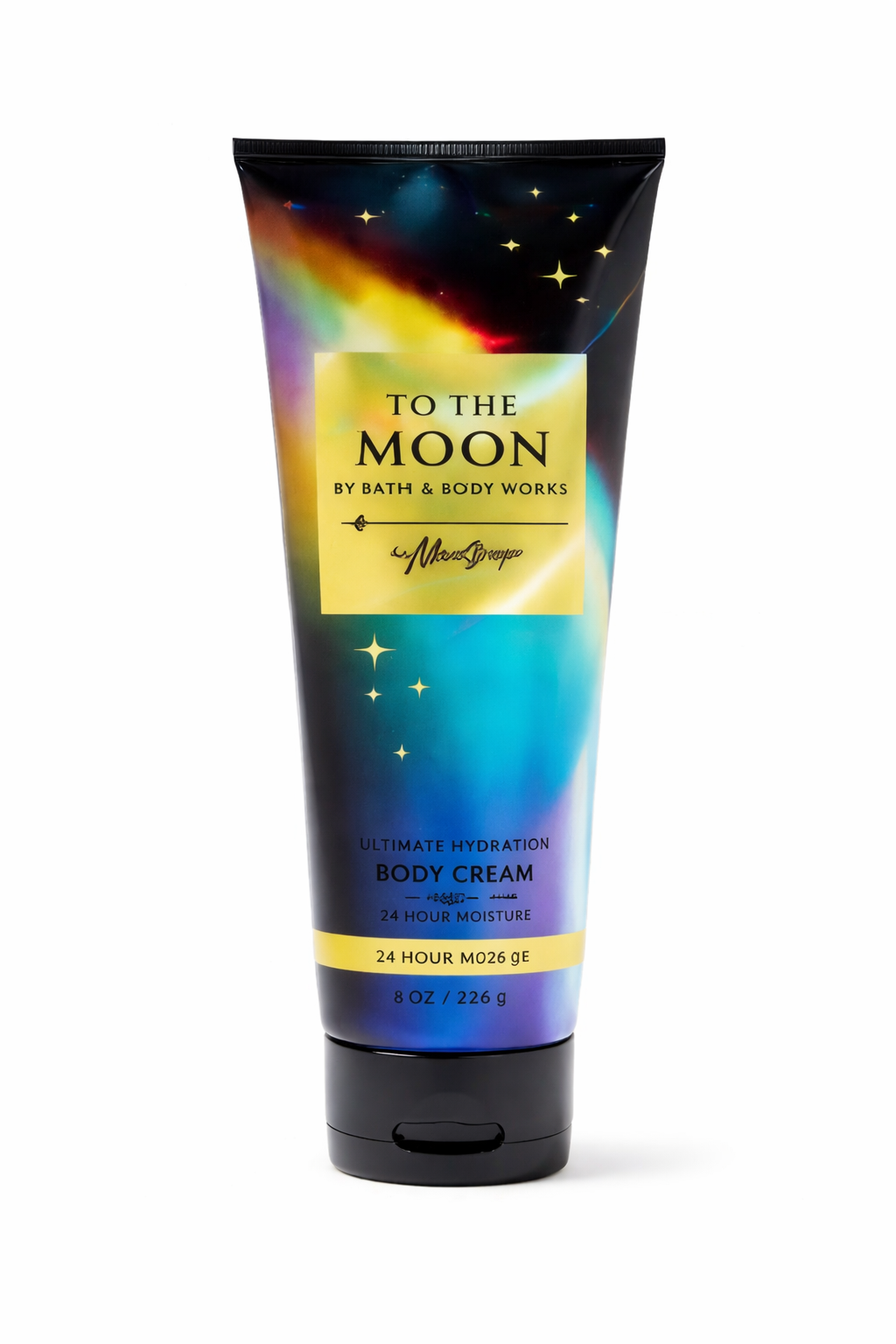 Bath & Body Works TO THE MOON Body Cream 8 oz single tube from The Men’s Shop, ultimate hydration body lotion 24 hour moisture My Wrinkles Gone product image white background