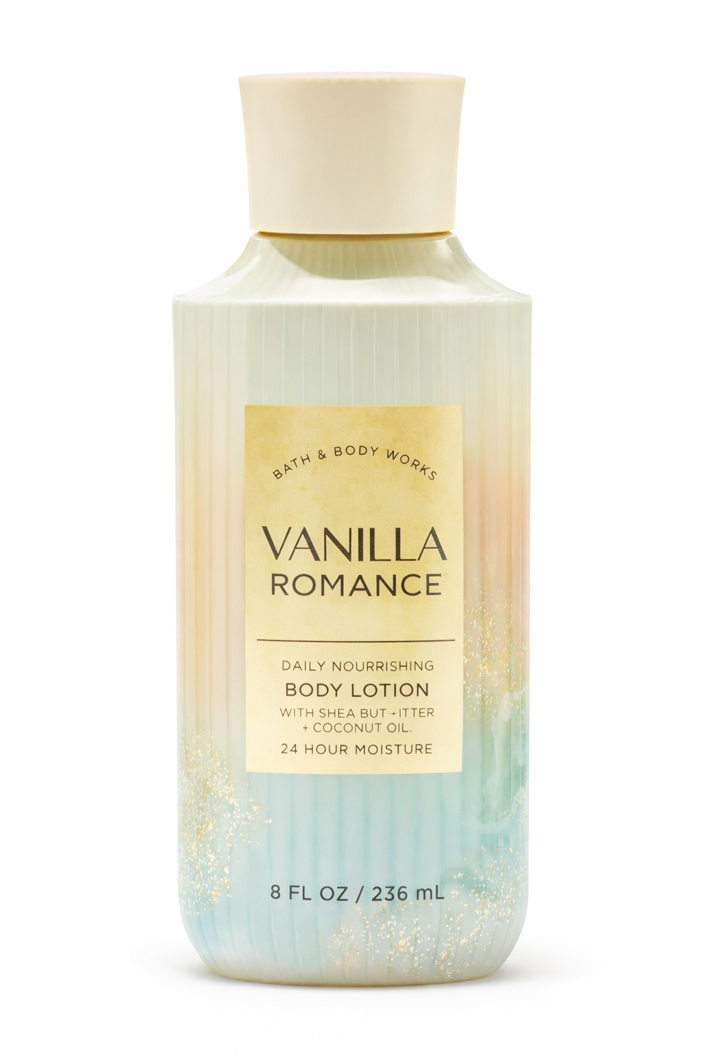 Bath & Body Works VANILLA ROMANCE Body Lotion 8 oz daily nourishing moisturizer with shea butter and coconut oil hydrating body care for soft glowing skin women | My Wrinkles Gone