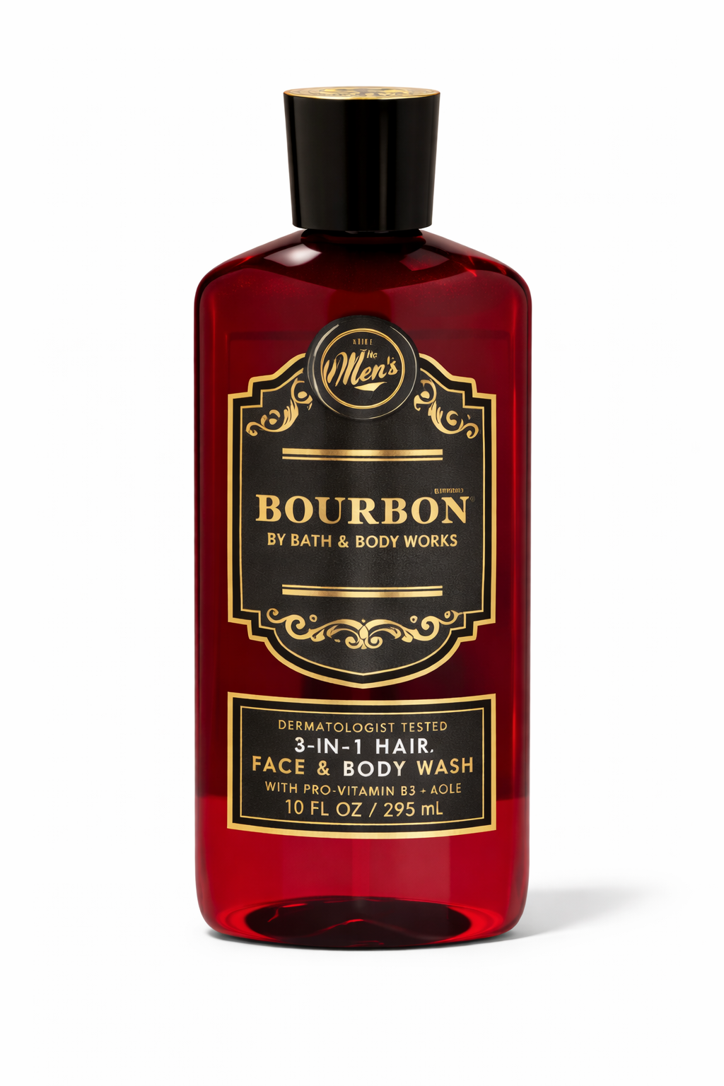 Bath & Body Works BOURBON 3-in-1 Hair Face Body Wash 10 oz for men all in one shower gel shampoo masculine fragrance