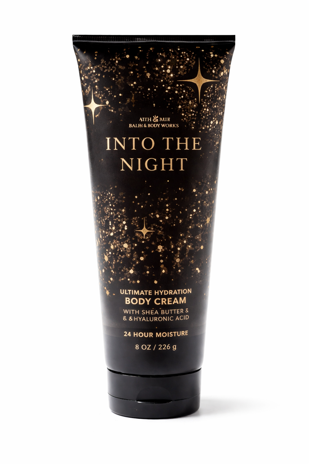 Bath & Body Works INTO THE NIGHT Body Cream 3 Pack deep hydration moisturizer with shea butter and hyaluronic acid 8 oz tubes bundle My Wrinkles Gone skincare set