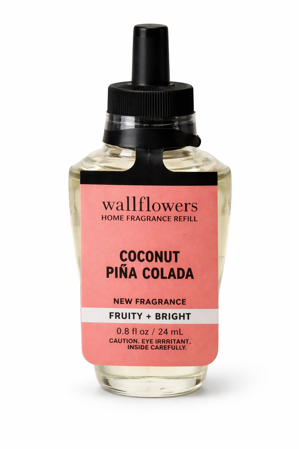 Bath & Body Works Wallflowers Coconut Piña Colada refill 24ml home fragrance plug-in oil fruity bright scent single bottle