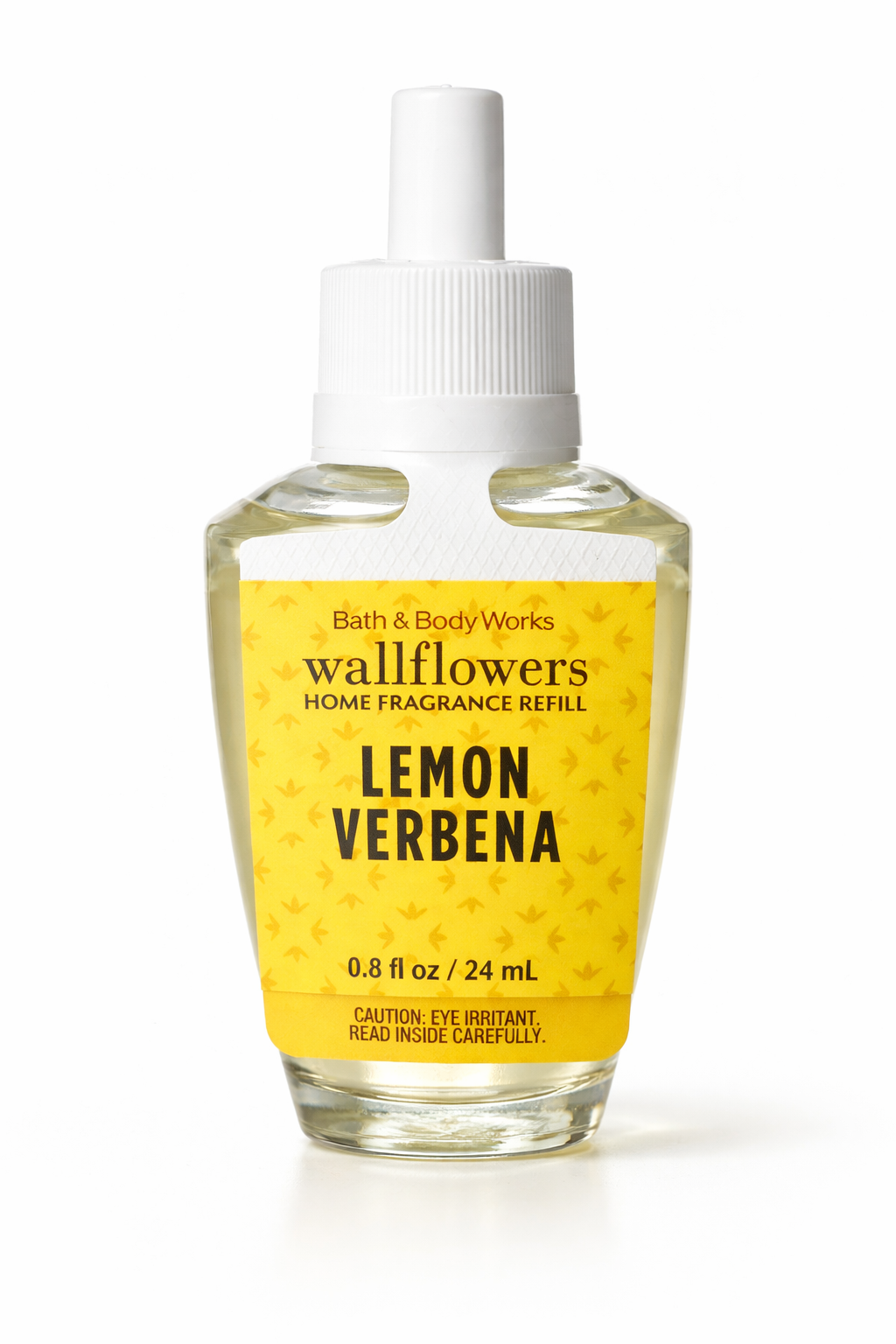 Bath and Body Works Wallflowers Lemon Verbena single refill 24ml home fragrance oil plug in air freshener fresh citrus scent