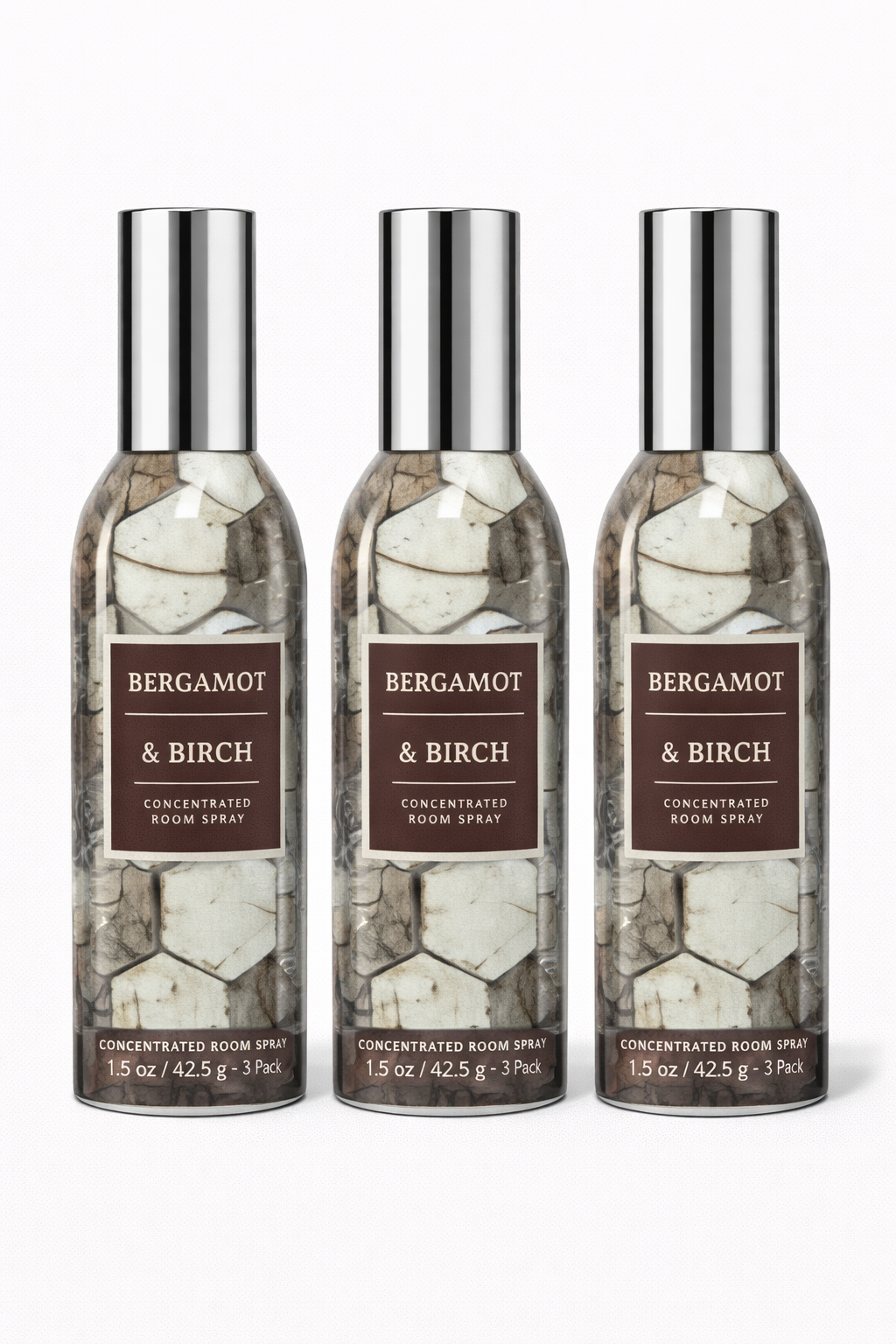 Bergamot & Birch Room Spray 3-Pack | Long-Lasting Home Fragrance