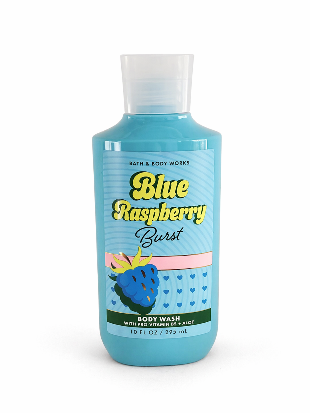 BLUE RASPBERRY BURST Bath & Body Works Body Wash 10 oz Single Bottle – Hydrating Shower Gel with Aloe & Vitamin B5