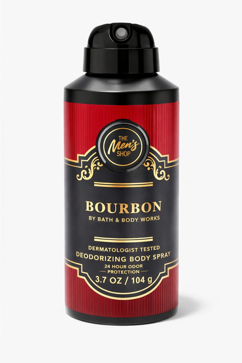 BOURBON men’s body spray 3.7 oz Bath & Body Works deodorizing fragrance mist long lasting masculine scent for men