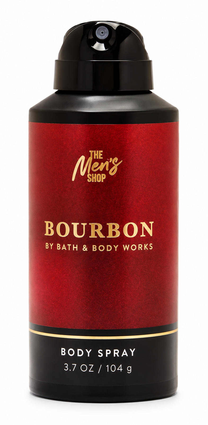 Bourbon Men's Body Spray by Bath & Body Works 3.7 oz single bottle men's fragrance spray with warm bourbon oak and spice notes authentic grooming collection
