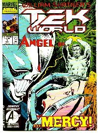 Front cover of TekWorld #7, published by Tekno Comix, mint condition ungraded collectible comic book, published in 1993.