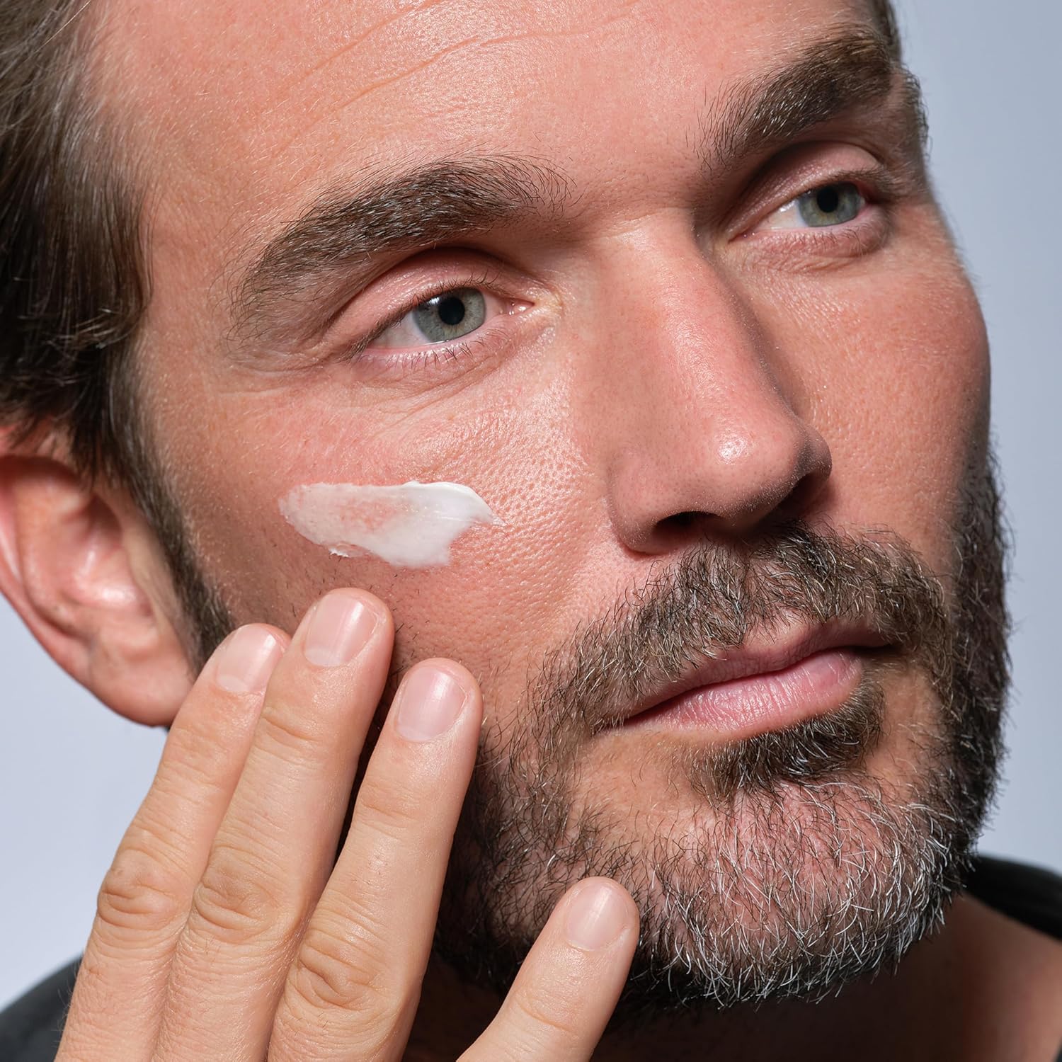 Caldera + Lab luxury men’s skincare lifestyle image showcasing premium organic anti-aging hydration and modern self-care routines.
