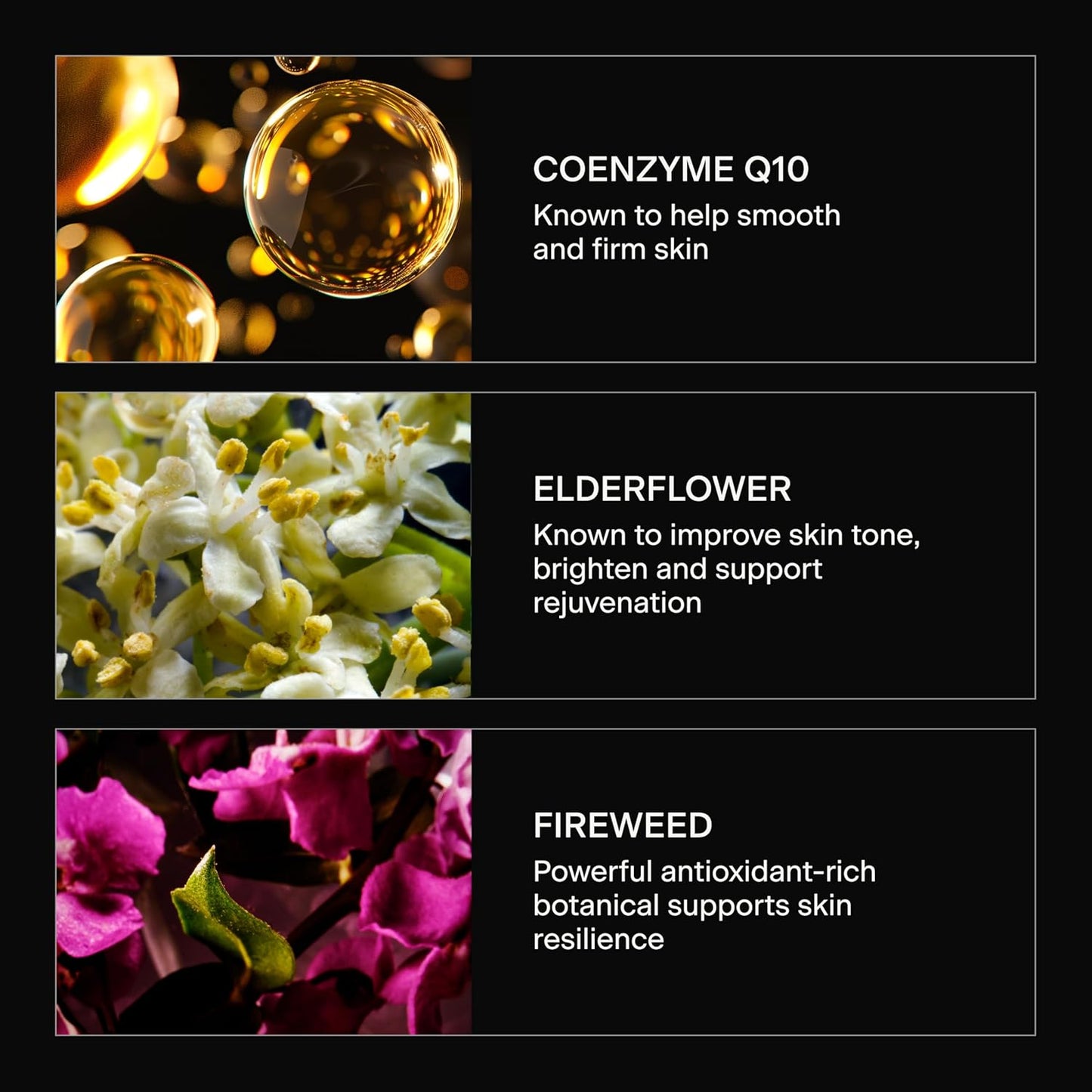 Caldera + Lab The Good ingredient benefits featuring antioxidant-rich botanical skincare ingredients and luxury anti-aging support for men.