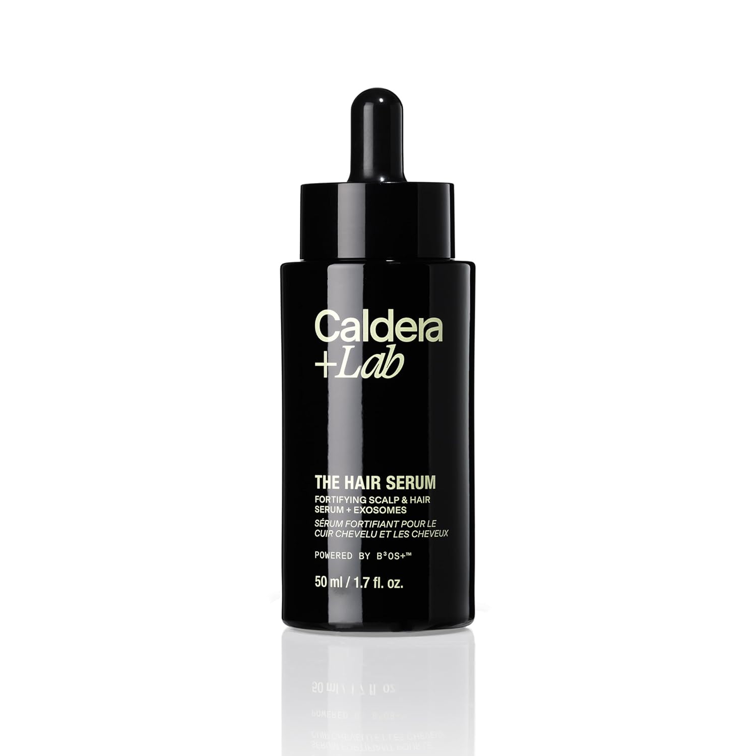 Caldera + Lab The Hair Serum luxury hair thickening serum for men designed to support fuller stronger healthier-looking hair.