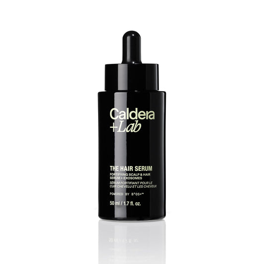 Caldera + Lab The Hair Serum luxury hair thickening serum for men designed to support fuller stronger healthier-looking hair.