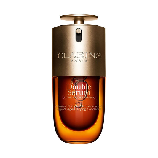 Clarins Double Serum anti aging face serum hydration radiance booster skincare My Wrinkles Gone