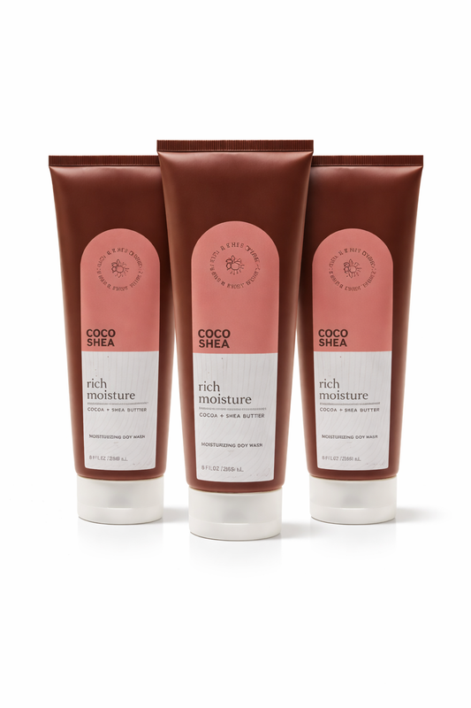 COCO SHEA body wash 8 oz Bath & Body Works rich moisture cocoa shea butter hydrating body lotion dry skin
