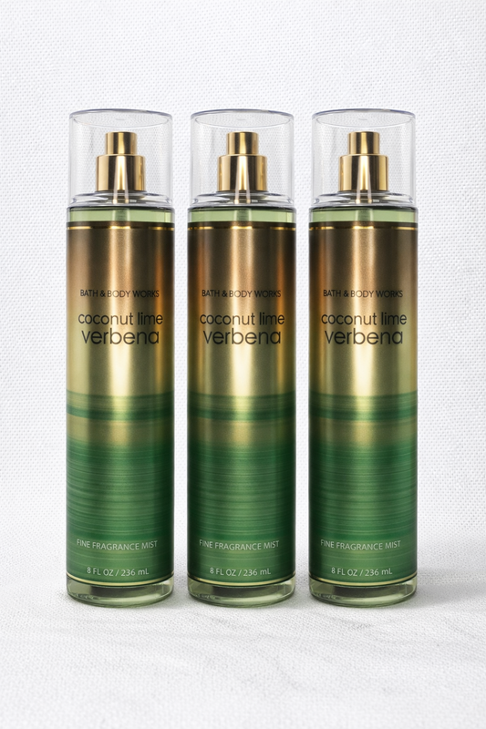 Coconut Lime Verbena Fragrance Mist 8 Fl Oz / 236 Ml / 236 Ml (Pack Of 3)