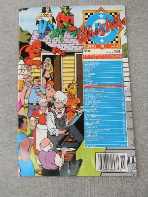 Front cover of Who's Who: Update '88 #4 — Ultra-Humanite to Appendix, published by DC Comics, mint condition ungraded collectible comic book, published in 1988.