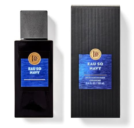 Bath & Body Works EAU SO NAVY Men’s Cologne 3.4 fl oz spray bottle
