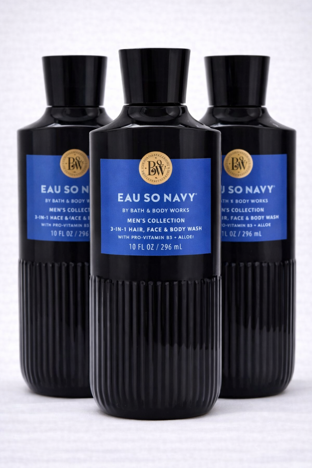 Body Wash Pack of 3 – EAU SO NAVY 10 FL OZ / 295 ML | SHOWER GEL – Gentle Daily Cleanser – 10 fl oz Each