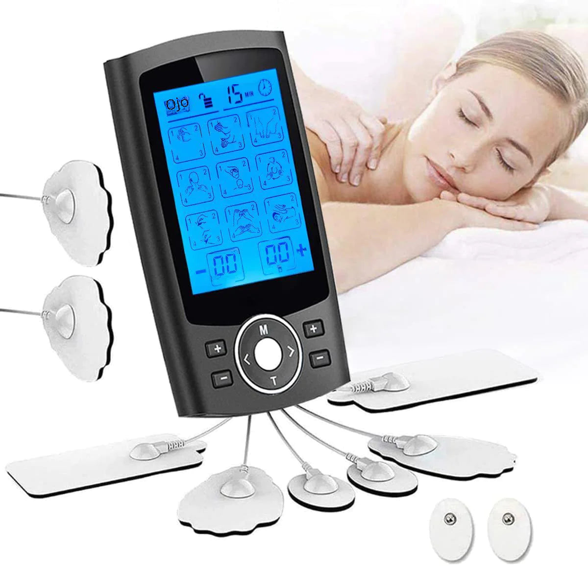 TENS Muscle Relief Therapy Massager – Smart Electric Pulse Device for Back, Neck & Pain Recovery | My Wrinkles Gone