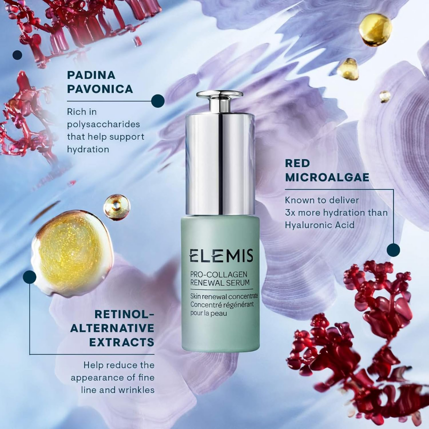 Elemis Pro Collagen Future Restore Serum luxury collagen boosting facial serum
