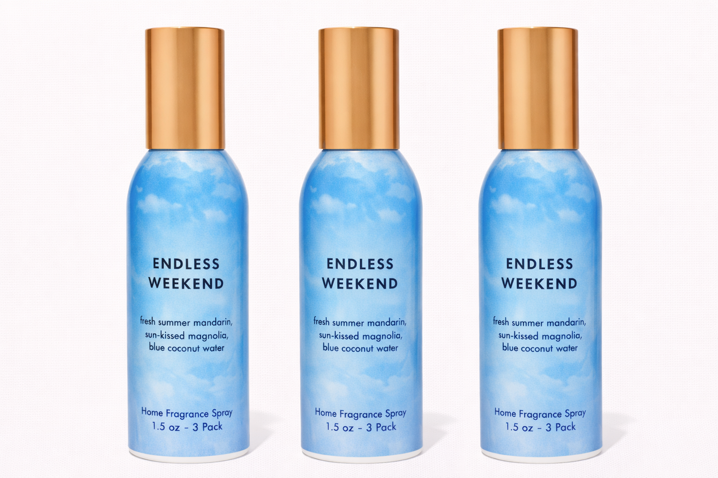 Endless Weekend Room Spray 3-Pack | Long-Lasting Home Fragrance