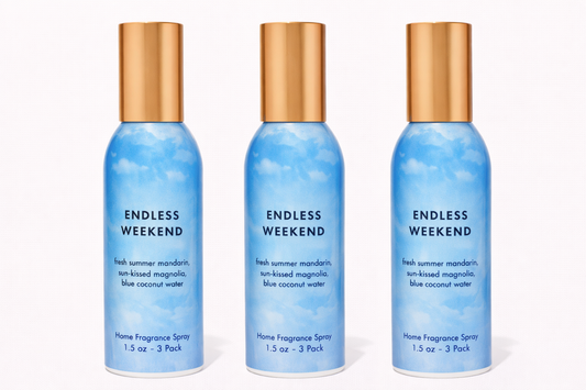 Endless Weekend Room Spray 3-Pack | Long-Lasting Home Fragrance
