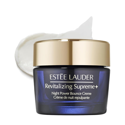Estée Lauder Revitalizing Supreme+ Night Power Bounce Cream peptide firming night moisturizer 50ml luxury anti aging face cream My Wrinkles Gone