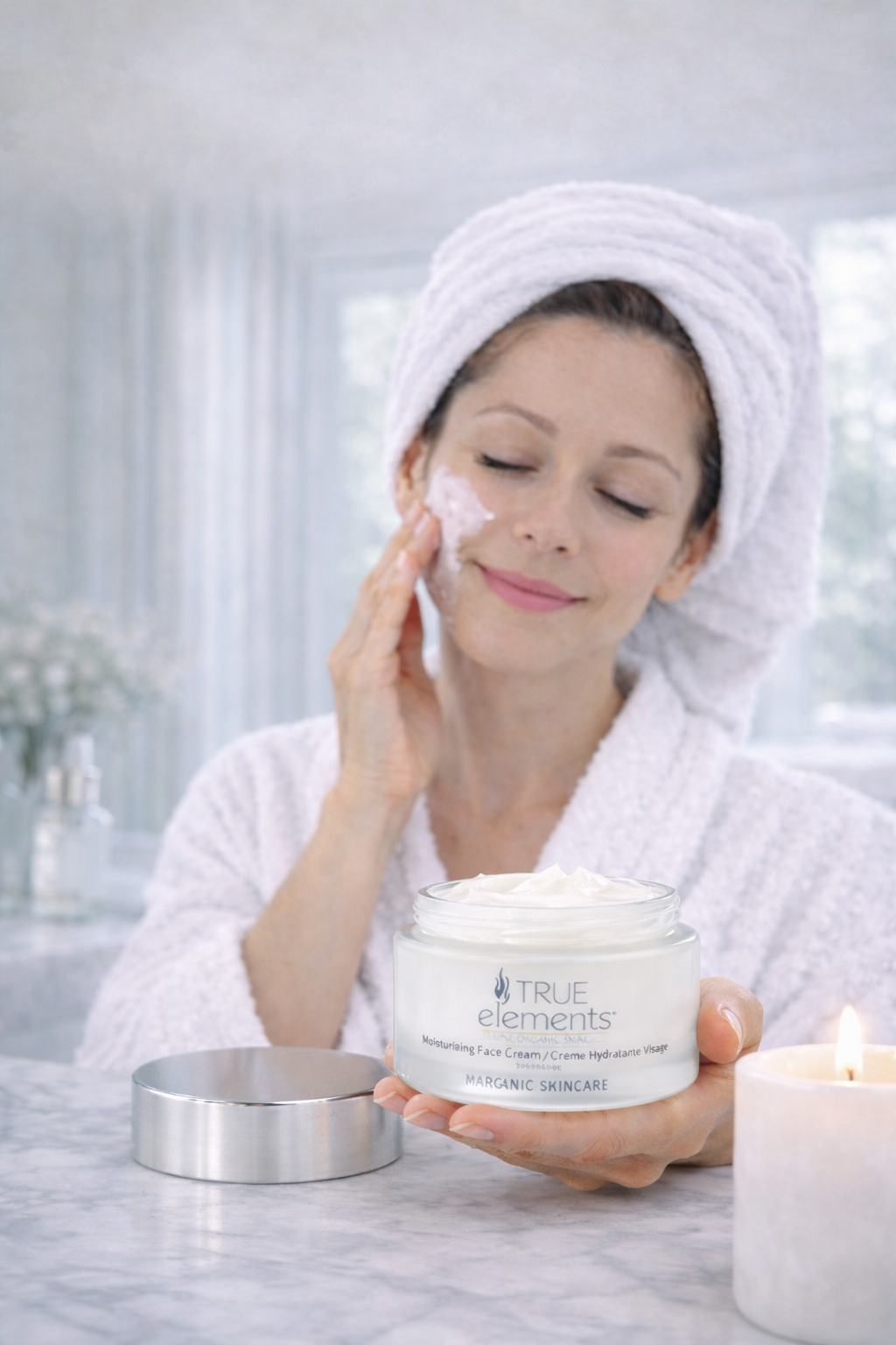 True Elements® Moisturizing Face Cream – Certified Organic Hydrating Cream (50 ml) | My Wrinkles Gone