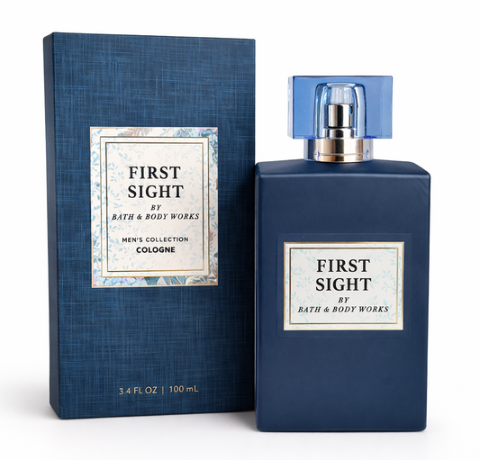 Bath & Body Works First Sight Cologne 3.4 oz Men’s Fragrance – Fresh Clean Masculine Scent Long Lasting Cologne | My Wrinkles Gone