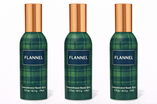Flannel Room Spray 3-Pack | Long-Lasting Home Fragrance