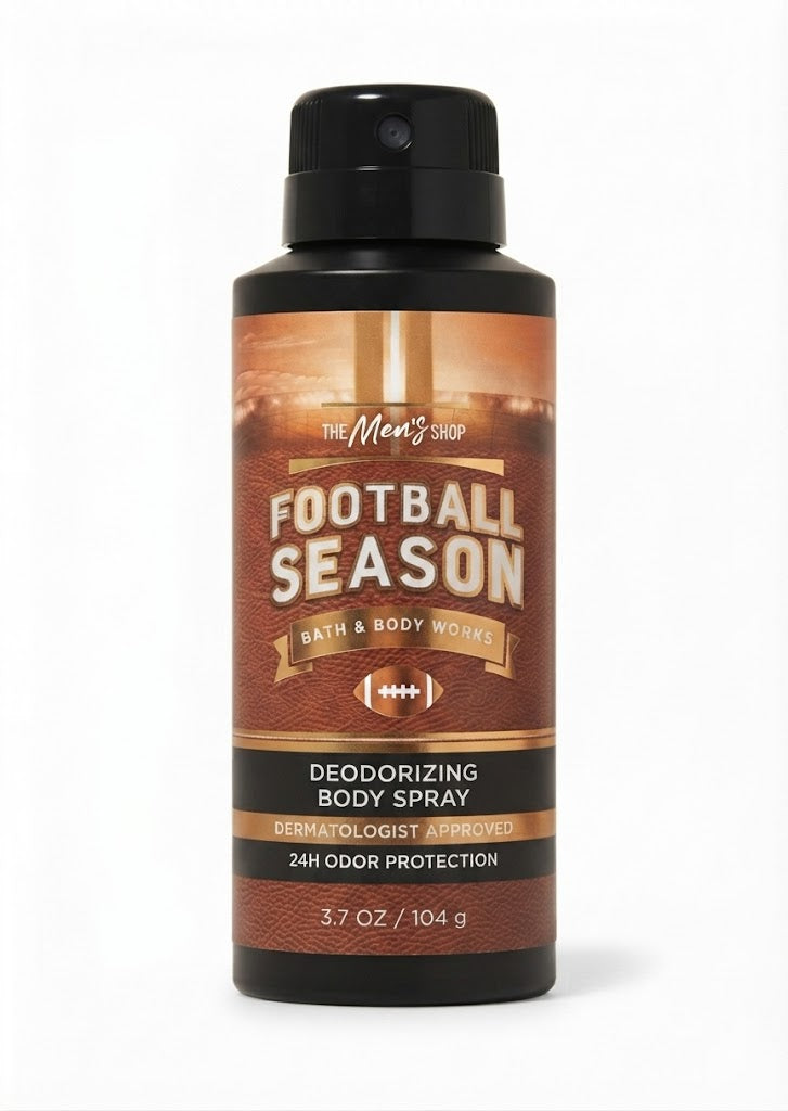 Bath & Body Works Football Season Men’s Deodorizing Body Spray 3.7 oz