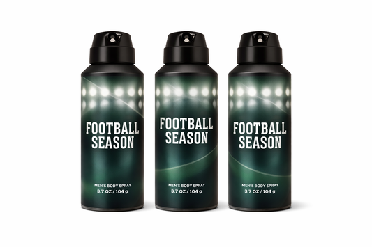 Football Season – Men’s Body Spray (3 Pack)