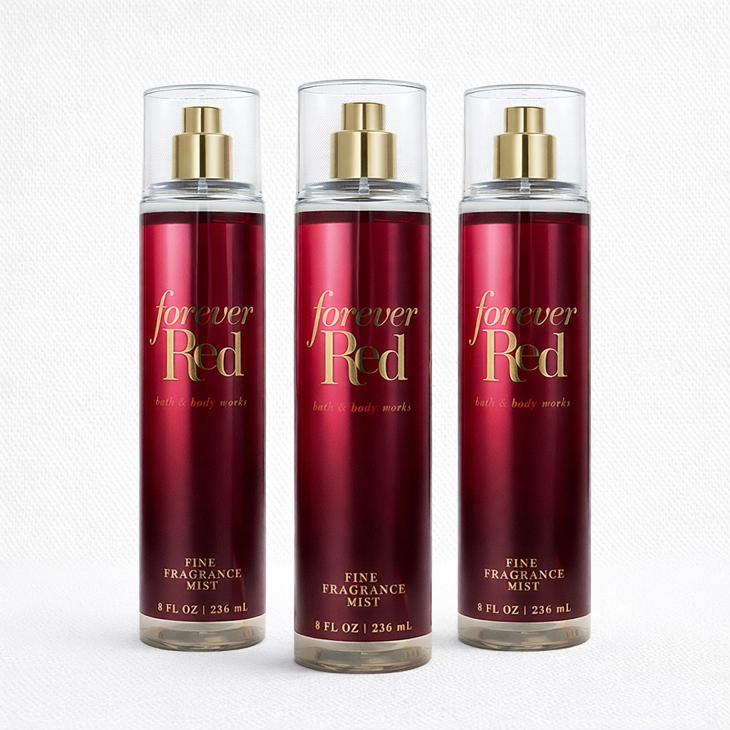 Forever Red Fragrance Mist 8 Fl Oz / 236 Ml / 236 Ml (Pack Of 3)