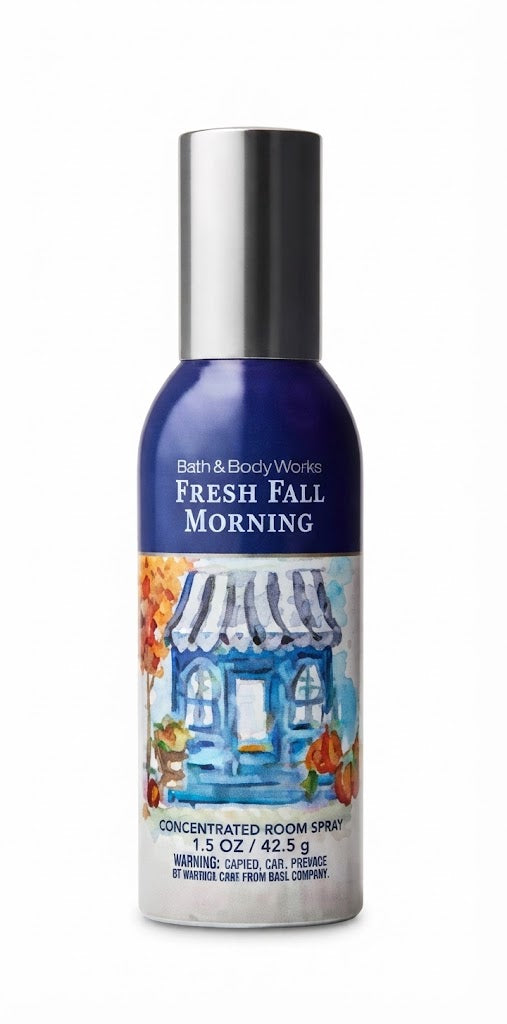 FRESH FALL MORNING Bath & Body Works Concentrated Room Spray, 1.5 oz with citrus, sage and red apple fragrance