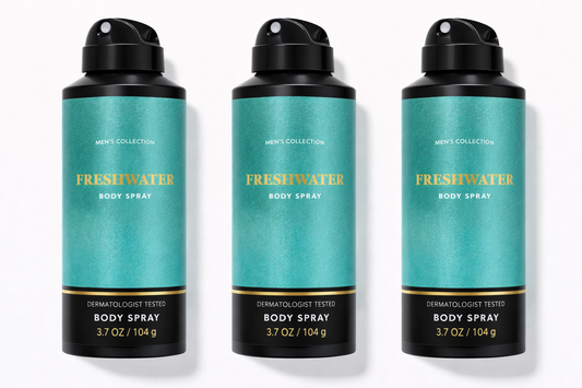 Freshwater – Men’s Body Spray (3 Pack)