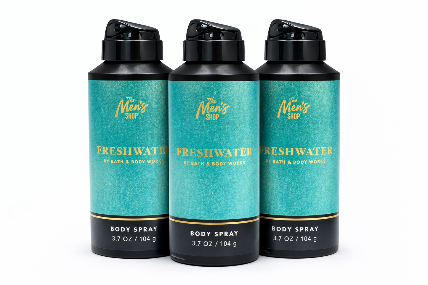 Freshwater Men's Body Spray 3 Pack | Long-Lasting Fragrance