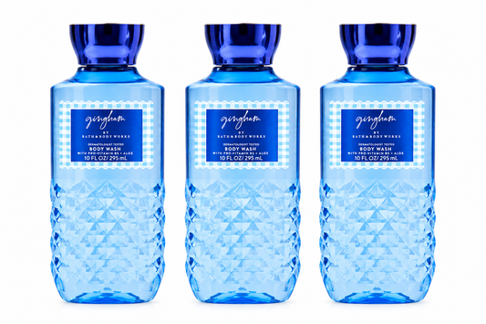 Bath & Body Works GINGHAM Body Wash 10 oz 3 Pack